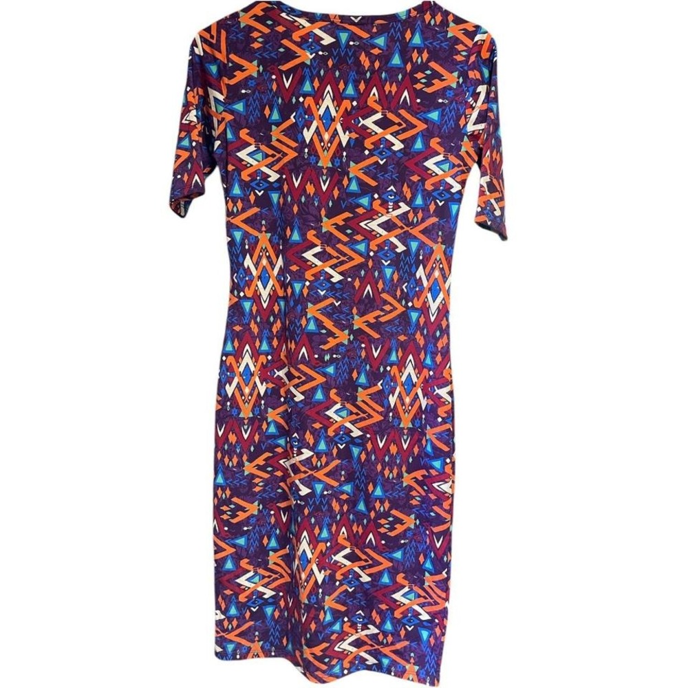 LuLaRoe Stretch Midi Dress NWT Size XS - Picture 2 of 5